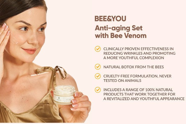 BEE&YOU Anti-Aging Line: The Power of Bee Venom & Royal Jelly for Radiant Skin