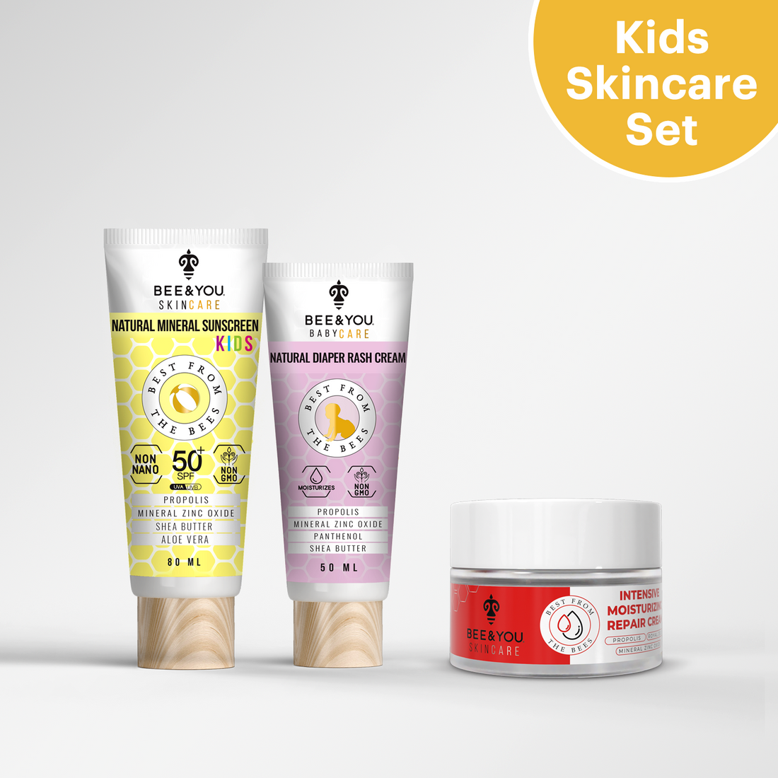 Skincare Set For Kids SPF 50 +