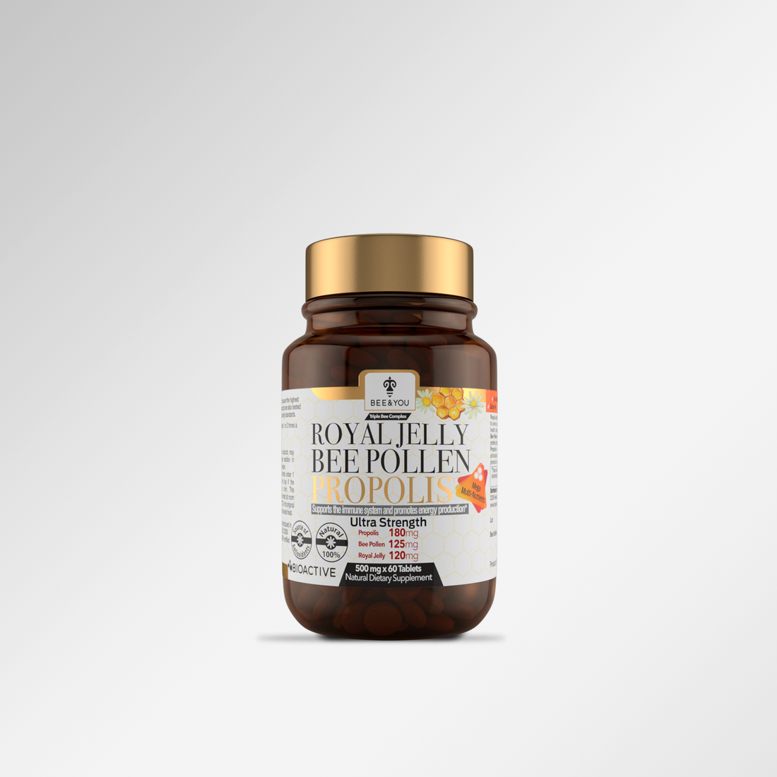 Royal Jelly Propolis Bee Pollen Tablets