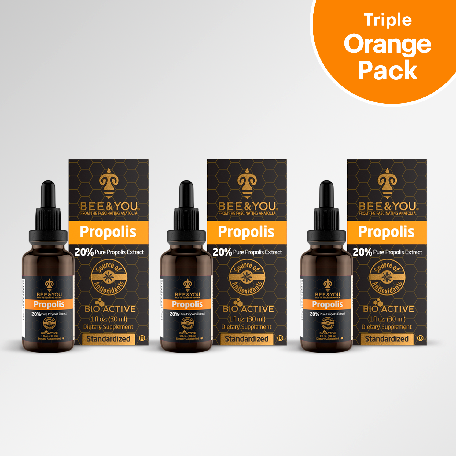 Triple Orange Pack