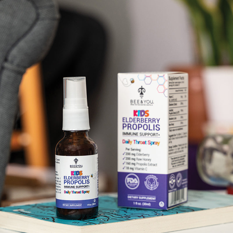 BEE&YOU Elderberry Kids Throat Spray